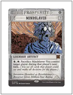 1x Mindslaver, Showcase Art, Magic the Gathering MTG NM - Image 1
