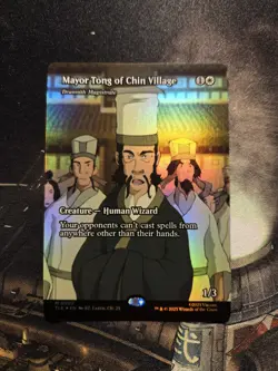 x1 Mayor Tong of Chin Village - Drannith Magistrate - Foil M MTG Avatar: The Las - Image 1