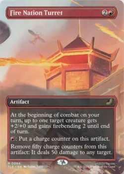 Fire Nation Turret (Borderless) R Avatar: The Last Airbender: Eternal-Legal 64 N - Image 1