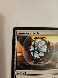 MTG Phyrexia Unwinding Clock Card New Magic: The Gathering NEVER PLAYED NM - Image 2