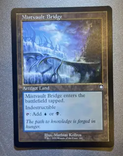 MTG Commander Brothers War C Mistvault Bridge #189 - Image 1