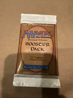 Mtg Revised Booster Pack X1 Magic Vintage Product - Image 1