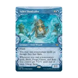 WOTC Bloomburrow Valley Floodcaller (Showcase) (R) (Foil) NM - Image 1
