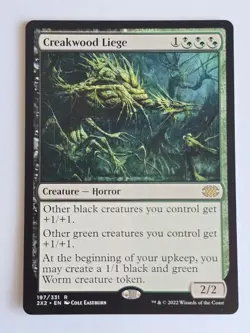 197/331 CREAKWOOD LIEGE RARE DOUBLE MASTERS 2022 MTG CARD - Image 1