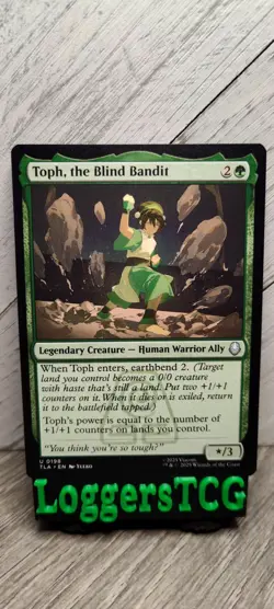 MTG Toph, the Blind Bandit / TLA 0198 U NM - Image 1