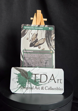 EARTHBENDER ASCENSION ~ NM ~ MTG Magic- 0307 TLA Avatar EXTENDED Art - Image 1