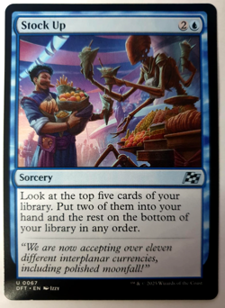 Stock Up - MTG Aetherdrift - Uncomon 0067 VLP - Image 1