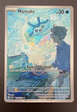 Mantyke 189/182 - Paradox Rift - Pokemon TCG - English - Rare - IR - Image 1