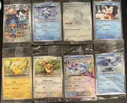 Pokemon 2025 Holiday Calendar Stamped Promos Sealed (Complete Set Of 8) - Image 1