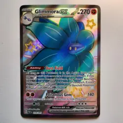 Glimmora ex 218/091 Holo Shiny Ultra Rare Paldean Fates Pokemon TCG NM - Image 1