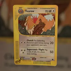 Pokemon TCG Fearow Expedition Base Set Holo Rare Card 11/165 MP 2002 - Image 1