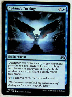 Sphinx's Tutelage - Magic Origins Edition - 2015 - Magic The Gathering - Image 1