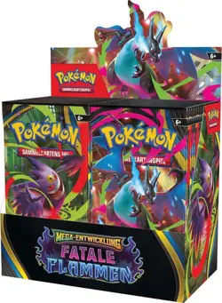 Pokemon Fatale Flammen Display 36er Booster Mega Entwicklung NEU OVP Sealed DE - Image 1