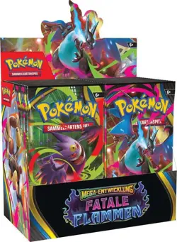 Pokemon Fatale Flammen Display 36er Booster Mega Entwicklung NEU OVP Sealed DE - Image 2