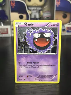 Pokemon TCG XY - Black Star Promo - Gastly #XY132 - Cosmos Promo Holo - Image 1