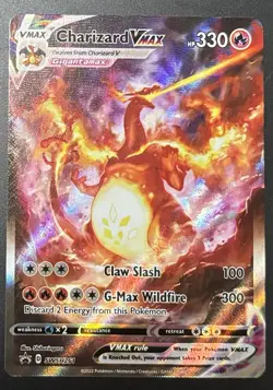 Pokemon Charizard VMAX SWSH261 Promo Charizard UPC Black Star Alt Art Holo NM/M - Image 1