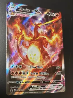 Pokemon Charizard VMAX SWSH261 Promo Charizard UPC Black Star Alt Art Holo NM/M - Image 2