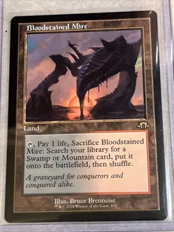 Bloodstained Mire (Retro Frame) Modern Horizons 3 Regular - Image 1