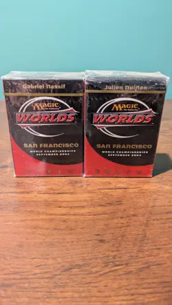 Lot Of 2 sealed MtG Magic: The Gathering World Championship Decks - Image 1