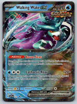 Walking Wake ex - 127 SV: Scarlet & Violet Promo Cards NM Pokemon Card TCG - Image 1