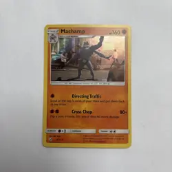 Machamp 13/18 - Rare Holo Pokemon Detective Pikachu- NM Near Mint - Image 1