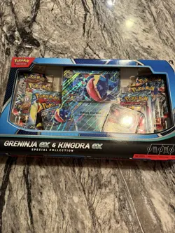 Pokemon Trading Card Game Greninja ex and Kingdra ex Special Collection Box - Image 1