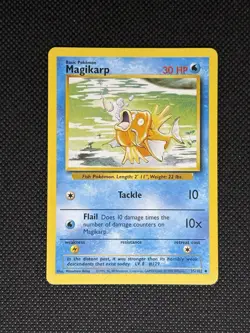 Pokemon TCG MAGIKARP 35/102 Base Set Unlimited WOTC - Image 1