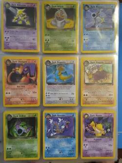 Pokemon Team Rocket 83/82 Complete Set - 13 1st Editions - MP Holo Charizard - Image 3