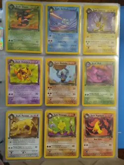 Pokemon Team Rocket 83/82 Complete Set - 13 1st Editions - MP Holo Charizard - Image 5