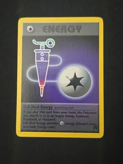 Full Heal Energy 81/82 Team Rocket Regular WOTC Vintage Pokemon TCG Lightly Play - Image 1