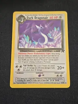 Dark Dragonair 33/82 Team Rocket Regular Wotc Vintage 2000 Pokemon TCG LP - Image 1
