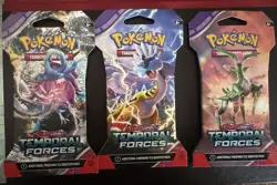 Pokemon TCG Scarlet and Violet Temporal Forces Sleeved Booster Pack - Image 1