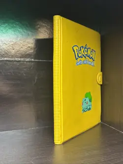 Vintage Pokemon Gotta Catch 'Em All! Bulbasaur Pokemon Empty Card Binder Used - Image 2