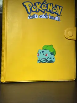 Vintage Pokemon Gotta Catch 'Em All! Bulbasaur Pokemon Empty Card Binder Used - Image 4