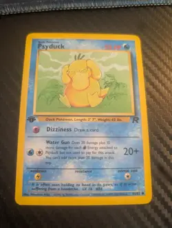 Psyduck 65/82 Common Team Rocket Pokemon Lightly Played - Image 1