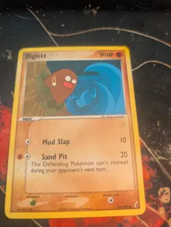 Diglett 50/100 Common Crystal Guardians Pokemon Near Mint - Image 1