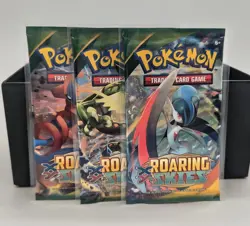 Pokemon XY Roaring Skies Factory Sealed Booster Pack (3 Packs) - Image 1