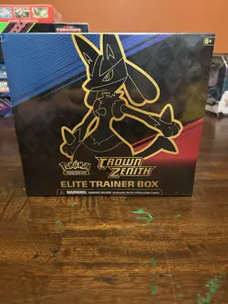 Pokemon TCG Crown Zenith Elite Trainer Box - SEALED NEW - Image 1
