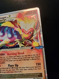Infernape Lv.X DP10 Holo Black Star Promo Pokemon TCG Card Diamond and Pearl MP - Image 4