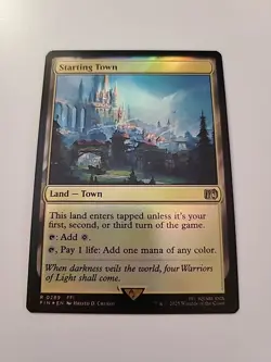 Starting Town Final Fantasy Foil - Image 1