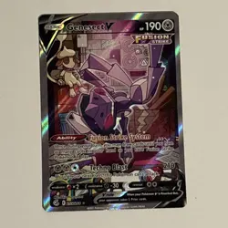 Pokemon TCG Genesect V Fusion Strike Alternate Art Rare Card 255/264 nm - Image 1