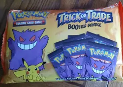 Nintendo Pokemon TCG BOOster Gengar Trick Or Trade Bundle - 120 Cards 820650850783 - Image 1