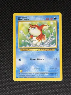 Pokemon TCG GOLDEEN 53/64 Jungle Set Unlimited WOTC - Image 1