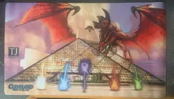 Magic the Gathering Grand Prix 2015 Christopher Rush playmat - Image 1