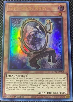 Ghostrick Mary GFP2-EN068 Ghosts from the Past 1st Edition - Yugioh Card - Image 1