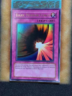 Yugioh Dark Mirror Force IOC-EN054 Ultra Rare Worldwide Edition LP - Image 1