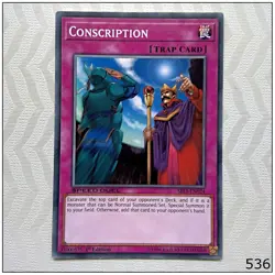 Conscription - SBLS-EN024 - Common 1st Edition Yugioh - Image 1