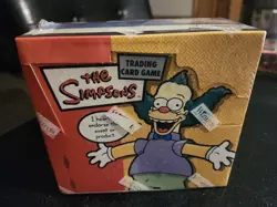 The Simpsons Booster Box Factory Sealed Wizards Of The Coast Trading Card Game - Image 1