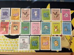 Old Maid Pokemon Card Bundle Lot Japanese x18 Squirtle Mew Psyduck + more NM/M - Image 1