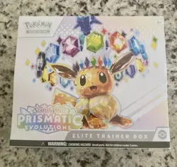 Pokemon Prismatic Evolutions ETB Sealed SHIPS ASAP ! TONS OF POSSIBLE $$$ CARDS - Image 1